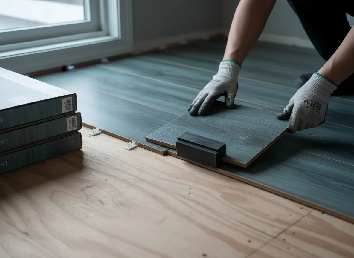 Luxury Vinyl Plank Installation company in Kossuth, PA